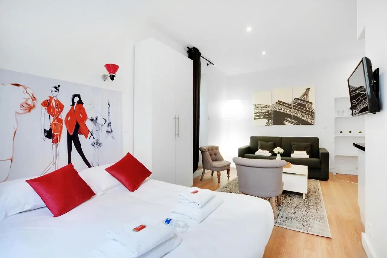 Charming And Calm Studio - 4P -Beaubourg Quarter Paříž
