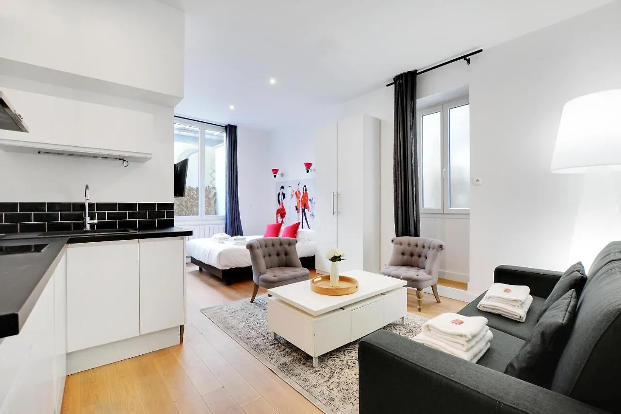 Apartmán Charming And Calm Studio - 4P -Beaubourg Quarter Paříž Francie